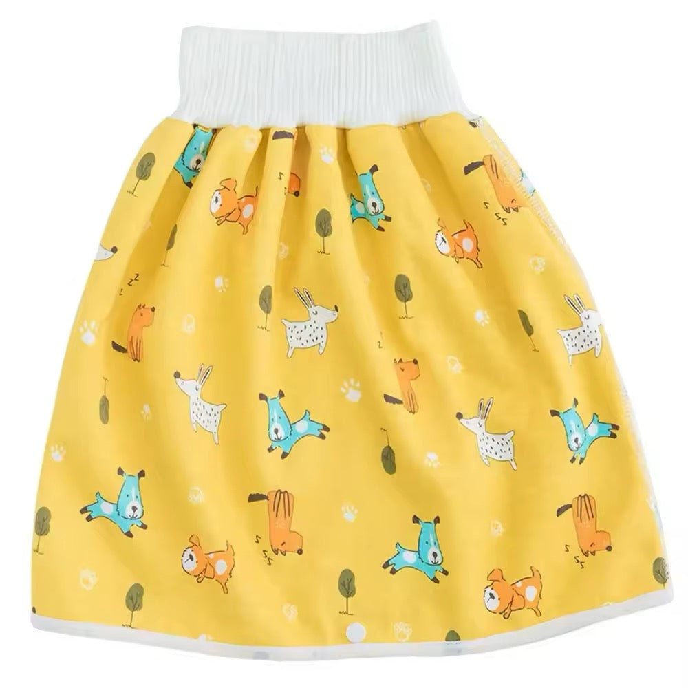 Baby Waterproof Leakproof Diaper Skirt Trousers Potty Training & Sleeping Essential