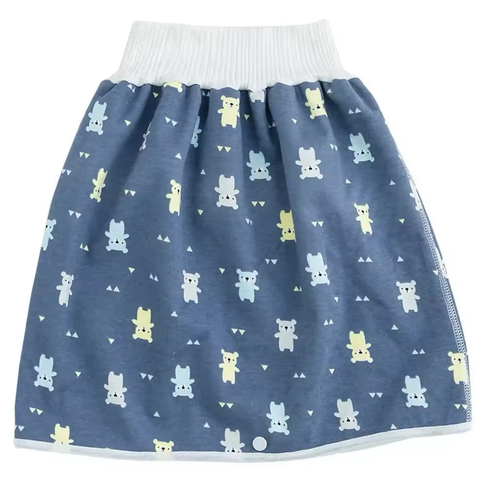 Baby Waterproof Leakproof Diaper Skirt Trousers Potty Training & Sleeping Essential